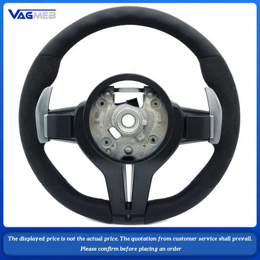 Half Alcantara M Volante Lekrad Steering Wheel for BMW F10 F11 F20 F21 F22 F25 F30 F31 F32 F33 F34 F36 F01 F06 F07 F12 F13 M3 M5