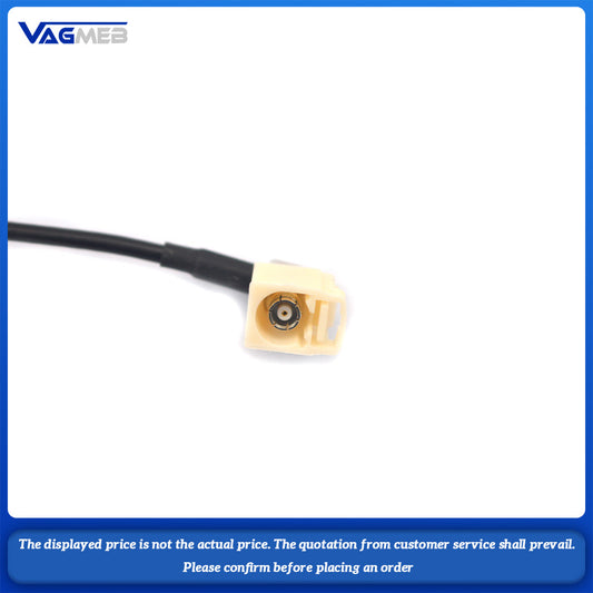 1 Female to 2 Male FAKRA II Radio Antenna Cable Adapter For VW Skoda Audi MIB RCD510 RNS510 RCD360 RCD330 RCD410 RCD440