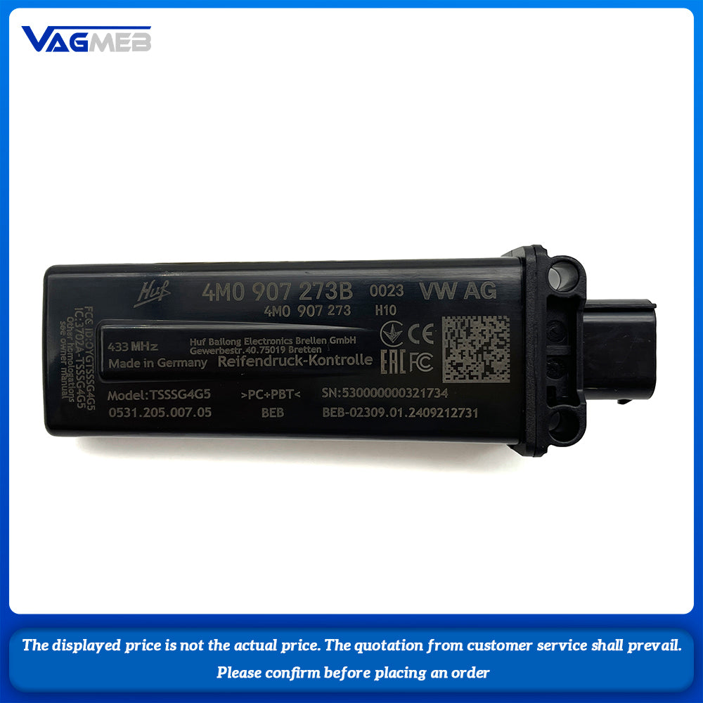 For Audi A4 Tire Pressure Monitoring System Second-generation Tire Pressure Module 4M0 907 273B And Cable