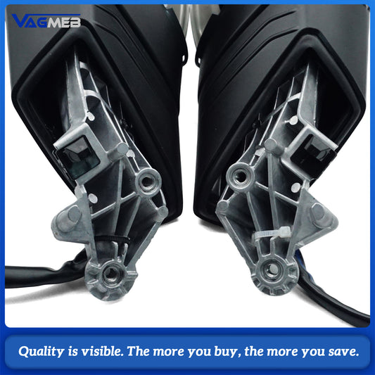 For VW Passat B8 Side Mirror Rear View Electric Folding Mirror UPGRADE KIT(VW Logo Puddle Light with Memory Feature)