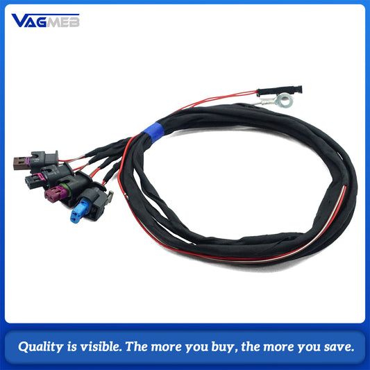 For VW ID3 ID4 LED grille logo light distribution device