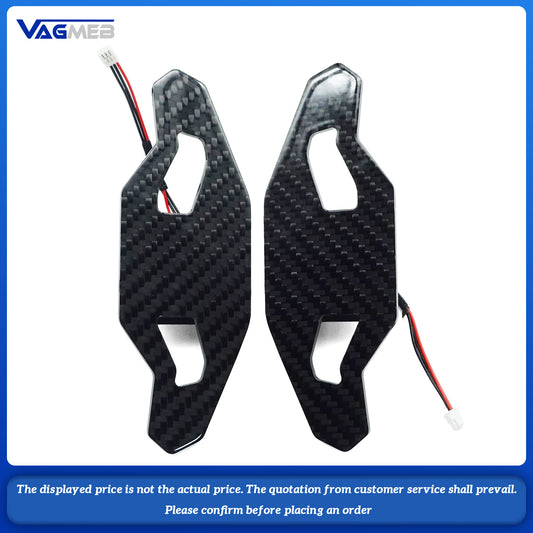 For Audi A4B9 multifunctional steering wheel carbon fiber with paddle replacement