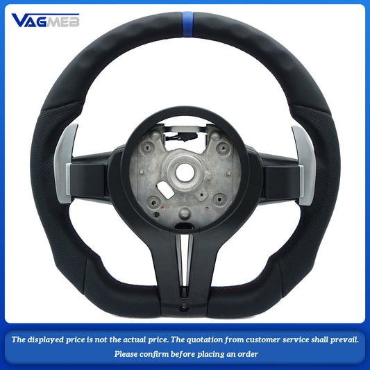 Steering Wheel Suitable For Bmw F30 F10 F31 F20 E90 Is Made Of leather Material And Sports Steering Car Accessories