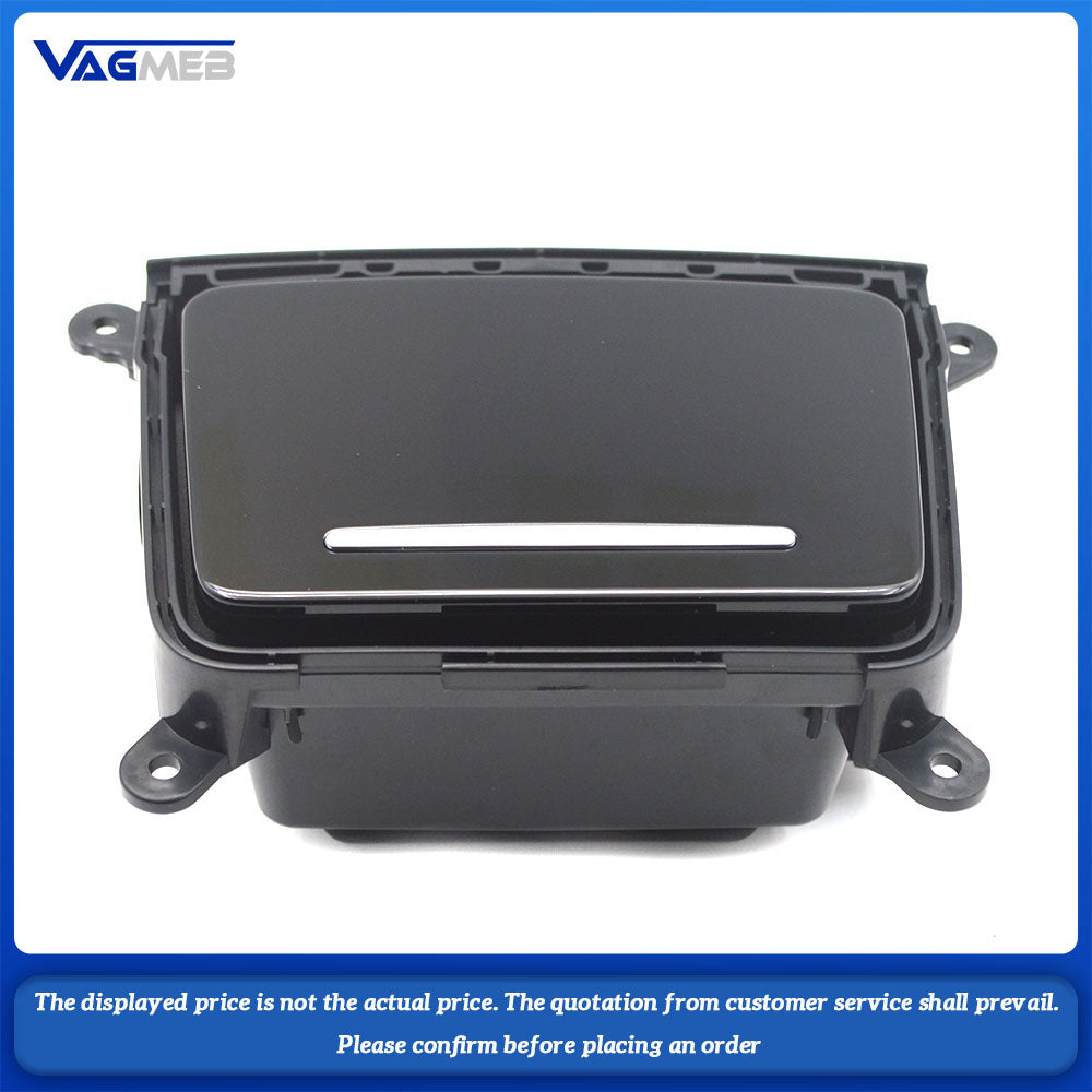 For Audi A4 B9 A5 Q5, piano black central control miscellaneous box with baked paint, Car Accessories
