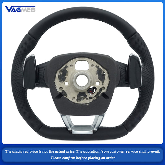 For Audi S LOGO Q5 FY Dark Gray Line Heated Steering Wheel