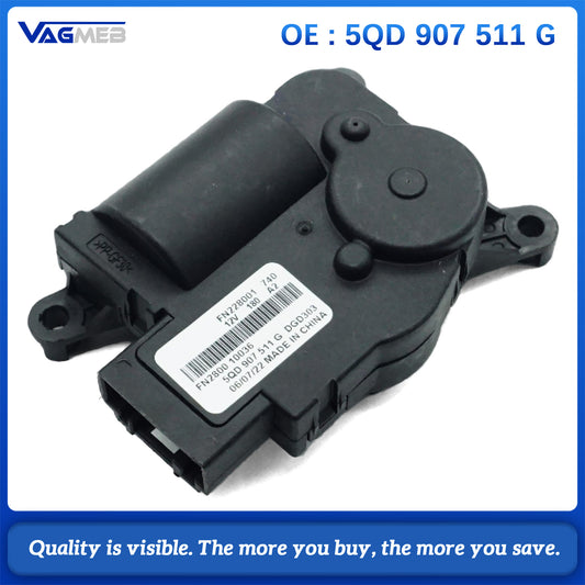 Car Temperature Regulating Servo Motor Actuator Climate Heater For VW Golf T-Roc Lamando CC Tiguan AUDI A3 5QD 907 511 G