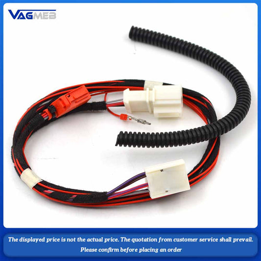Car TPMS SET Tire Pressure Monitoring Warning ESP OFF ASR TRC Anti Skid Switch Button Cable Harness Wire For VW JETTA Golf 6 MK6 56D 927 121
