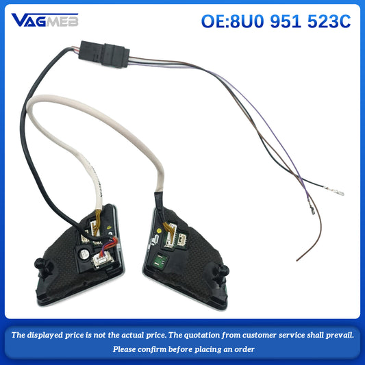 For Audi A3 Steering Wheel Key Button Assembly Accessories