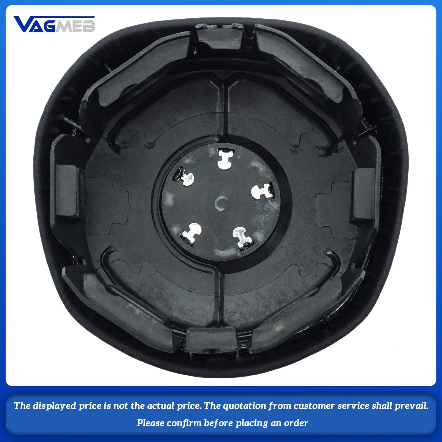 Dyed red thread Steering wheel airbag cover multifunction steering wheel For BMW M5 Dyed red thread
