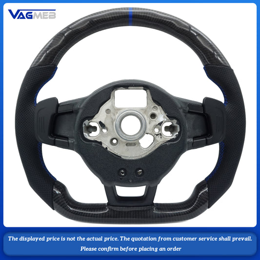 Carbon fiber leather multifunctional sports steering wheel For VW Golf 7 MK7 GTI Passat B8 Tiguan MK2 DSG