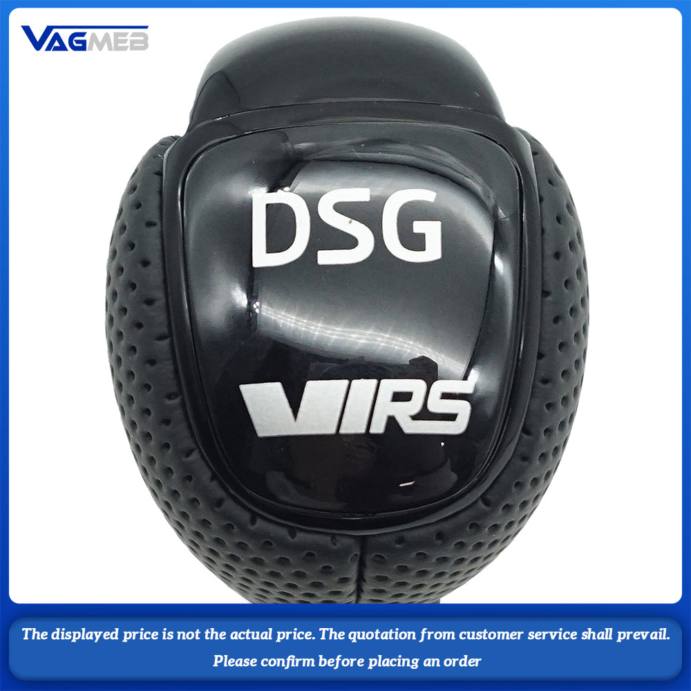 DSG Gear Shift Knob Leather Side Cover Interior Parts Accessories For Skoda Octavia Superb Fabia Yeti