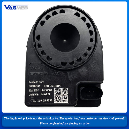 Car Security Alarm Siren Speaker Horn FOR VW Jetta Golf MK5 MK6 Passat B6 Touareg Koda Octavia SUPERB YETI SEAT 1K0 951 605 F