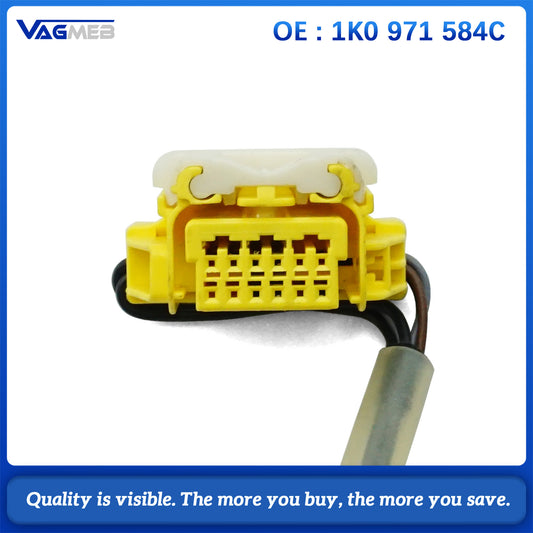 Multifunction MF Steering Wheel Cable Wire Harness For VW Golf MK5 Passat B6 1K0 971 584 C