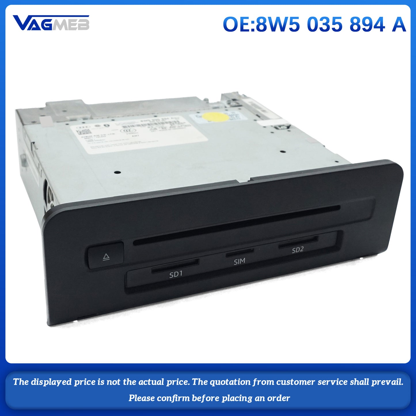 For Audi A4 A5 Q5 navigation host CD host, audio host 8W5 035 894 A