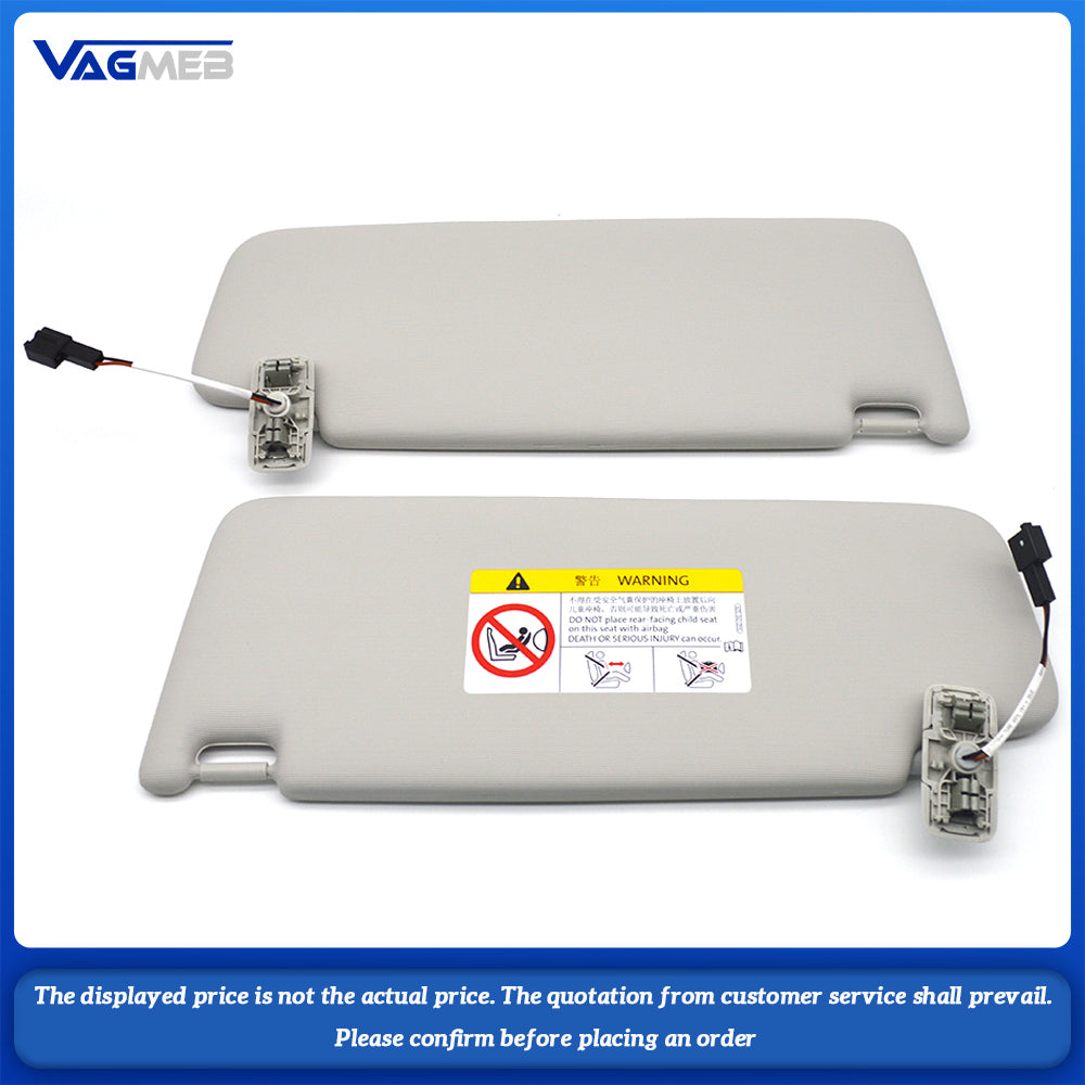 5GG857551 5GG857552 For VW Golf 7 MK7 GTi Superb3 Car Interior Roof Sun Visor Sunshield Sunshade With Makeup Mirror