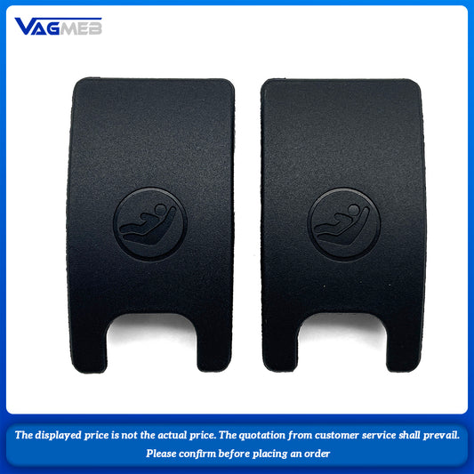 1PC Black Rear Seat ISOFIX Slot Trim Cover For Audi A6 C7 S6 Allroad Avant A7 4G S7 RS6 RS7 2013-2018 4G8 887 187
