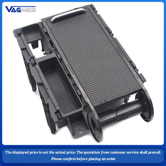 For VW Passat B8 Cupholder Console Cup Holder With Sliding Lid Water cup holder