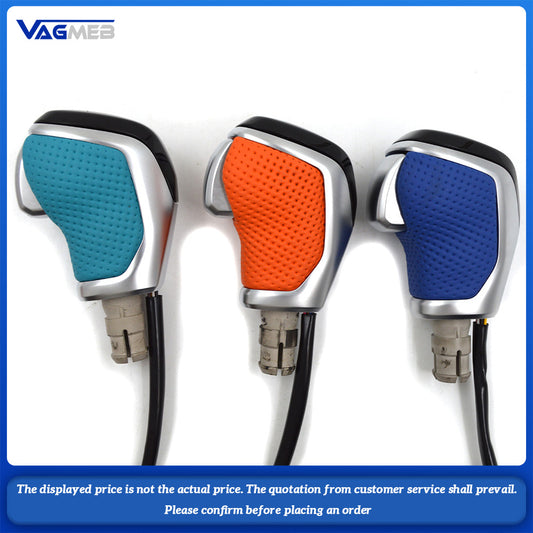 The new perforated electronic shift handle DSG LED electronic handle is suitable For VW Golf mk6 mk7 Passat B7 B8 8.5 Tiguan MK2