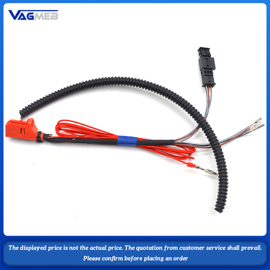 SWIEES NEW TPMS Tire Pressure Warning Switch BUTTON with Harness Set For Octavia 1ZD 927 127