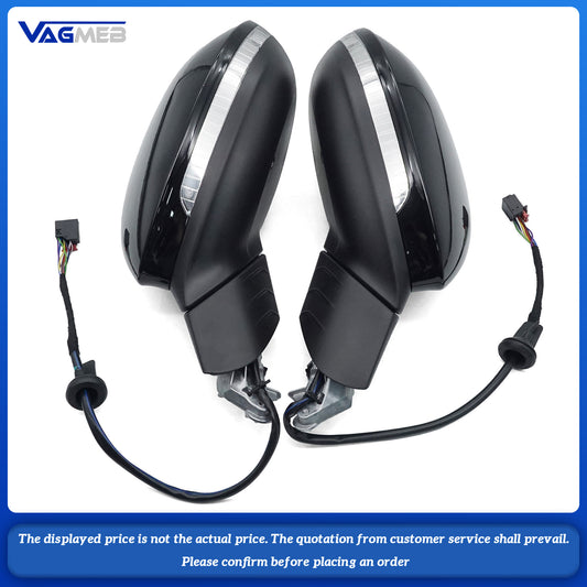 For VW Golf 8 folding rearview mirror with heating function