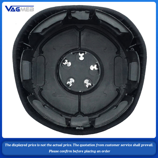 Steering wheel airbag cover multifunction steering wheel For BMW M5 Woolen striped fabric