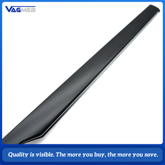 Carbon Fiber Style Long Dashboard Panel for VW Passat B8 2020 - Interior Decorative Trim