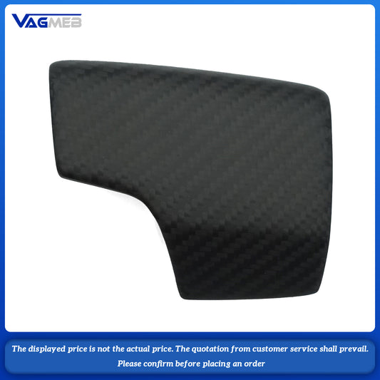 For Audi Q8 Aircraft gearshift knob with matte carbon fiber shift cover