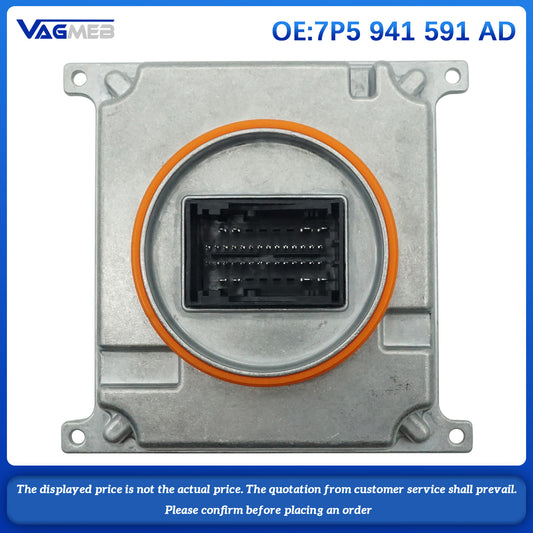 LED Headlight Control Unit Power Module For VW Golf Seat Skoda 7P5 941 791AD