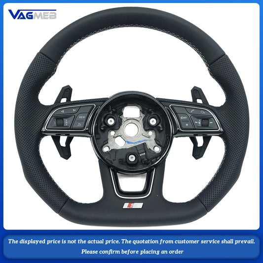 For Audi S logo A4B9 steering wheel