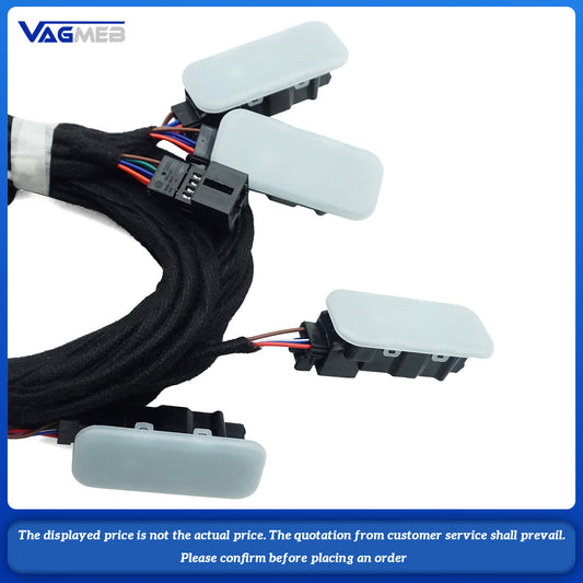 For Audi A6C8 A7 Interior Polychromatic Multicolor Footwell Light Multiple Colors Wires