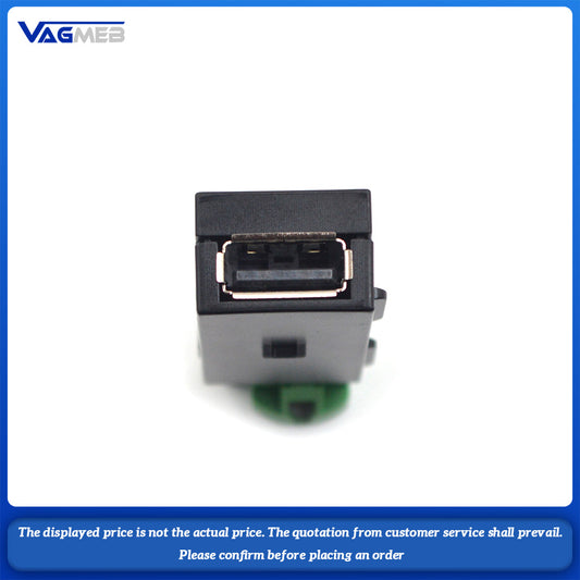 For VW Golf 7 MK7 VII For Passat B8 CarPlay Media USB AUX Switch MIB2 MDI USB AMI Adapter Plug Socket 5Q0035726E 5Q0 035 726 E