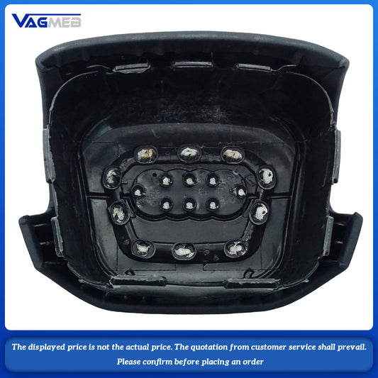 Dyed red thread Steering wheel airbag cover multifunction steering wheel For Audi Q3 FY Dyed red thread