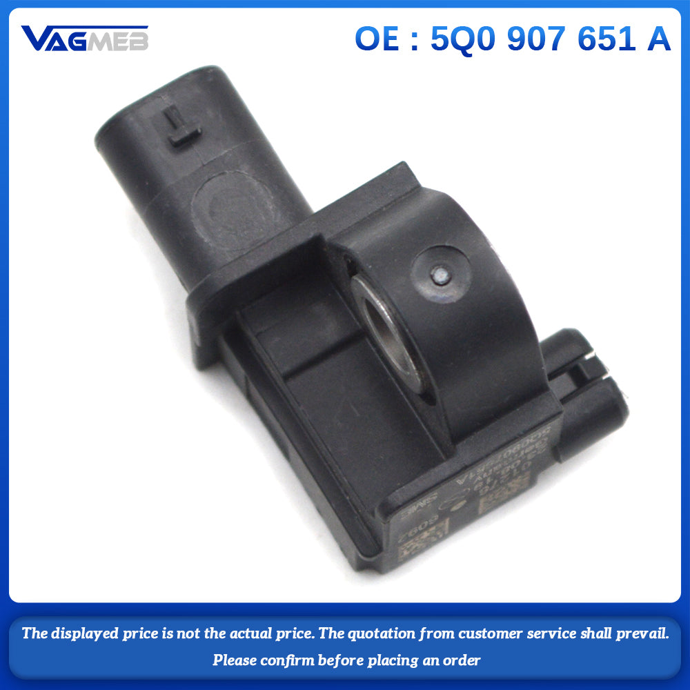 5Q0 907 651 A Crash Impact Sensor for MQB Jetta Golf Atlas T -Roc CC Tiguan Passat Q3 Leon Accelerator Accelerate Sensor