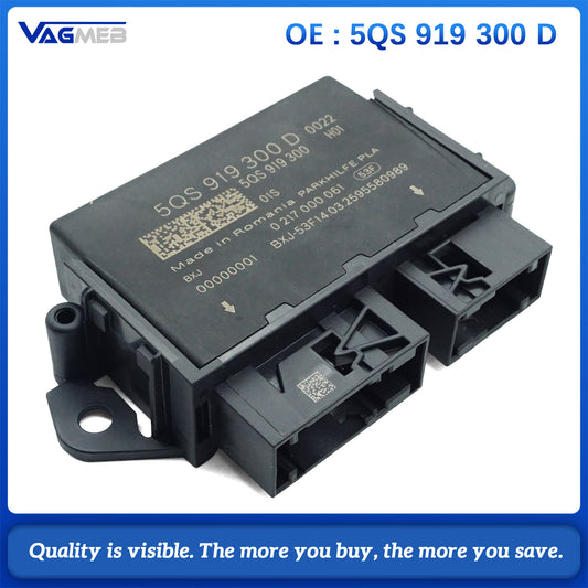 5QS 919 300 D Parking Assist Control Unit Replacement Parking Module Automotive Accessories Easy Installation For VW Passat Golf Passat B8 Golf Variant Tiguan MK2 Audi A3 RS3 Skoda Kodiaq Superb Octavia Leon