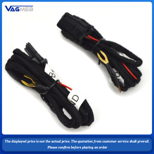 NNR-1Set Car Door Light LED Welcome Lamp DIY Logo Projector Light with Flash Warning Light Function