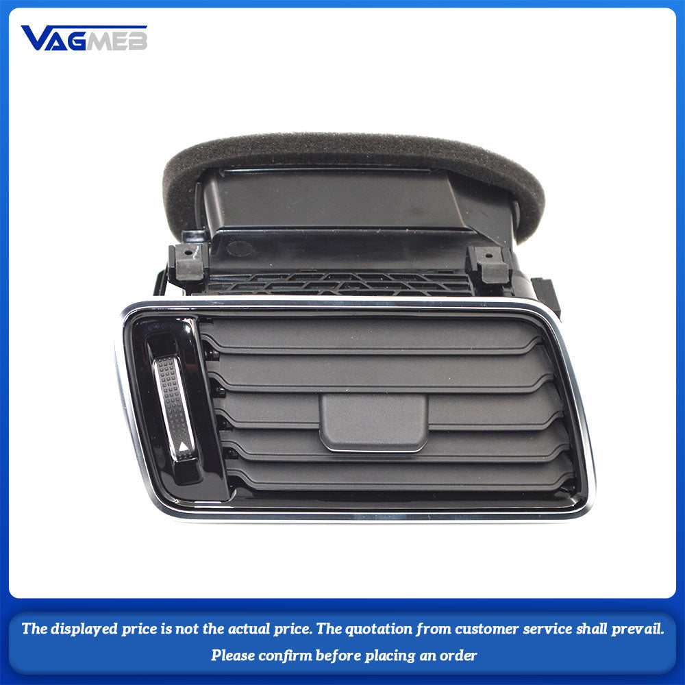 Black Chrome Piano Paint Air Conditioning Outlet Vents For VW Passat B6 B7 2006-2011 3AD 819 701A 702A 728A