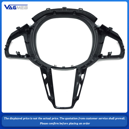 For BMW CS steering wheel matte carbon fiber button frame with M1M2 holes