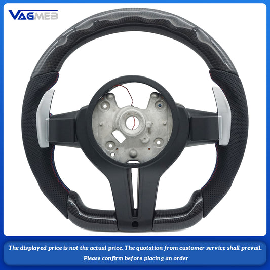 Carbon Fiber Steering Wheel for BMW M2 M3 M4 M5 M6 X5 F30 F80 F82 F83 F87 LED