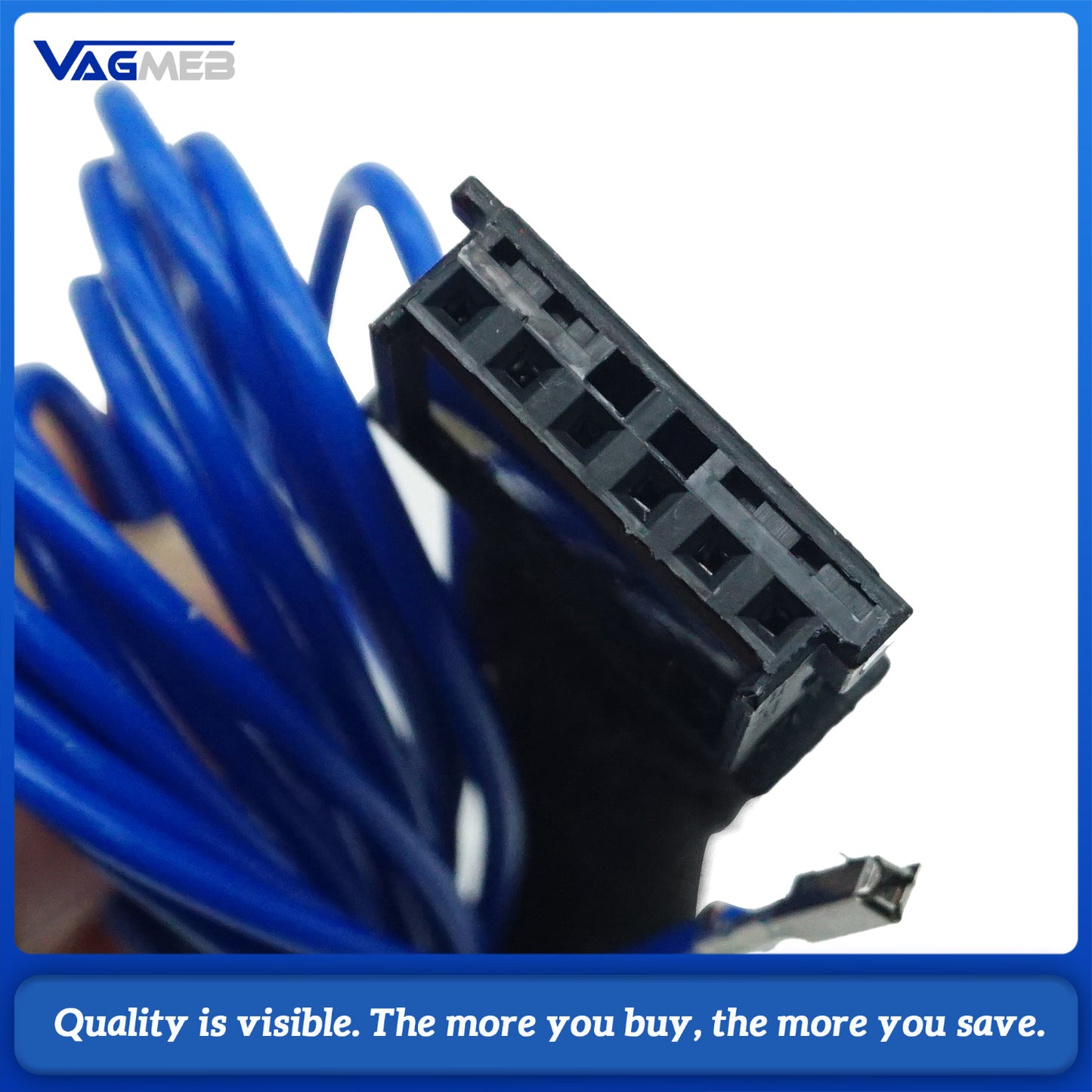 2x Retrofit LCI Led Tail light cable adaptor wire loom For 5 series G30