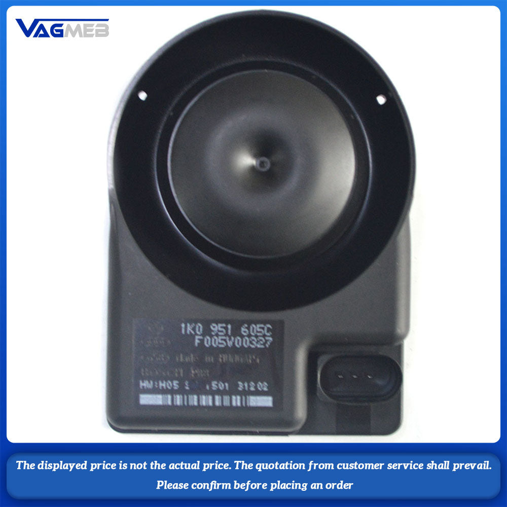 Anti theft horn For PQ Jetta Golf For Passat B6 1K0 951 605C For Audi A4 A5 A6 Q5 Q7 R8 TT Anti theft alarm horn
