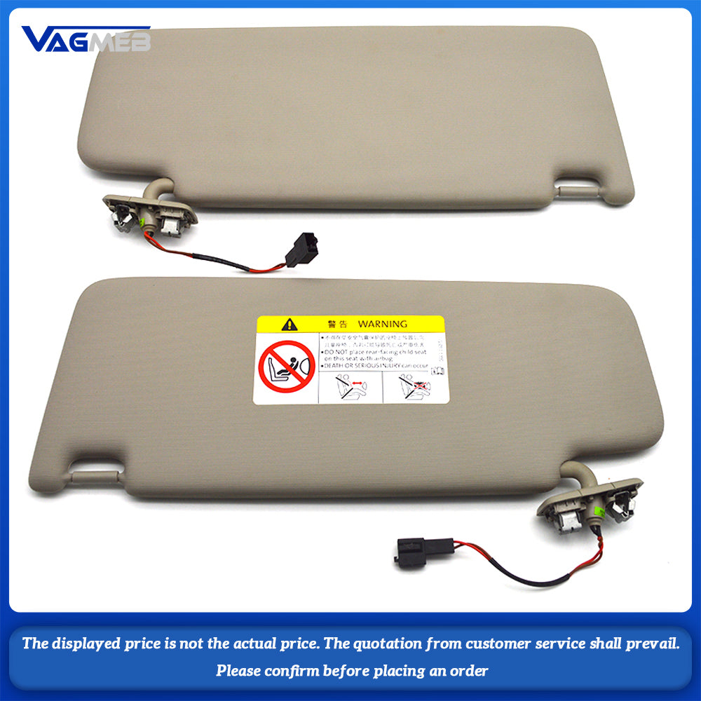 5GG857551 5GG857552 For VW Golf 7 MK7 GTi Superb3 Car Interior Roof Sun Visor Sunshield Sunshade With Makeup Mirror