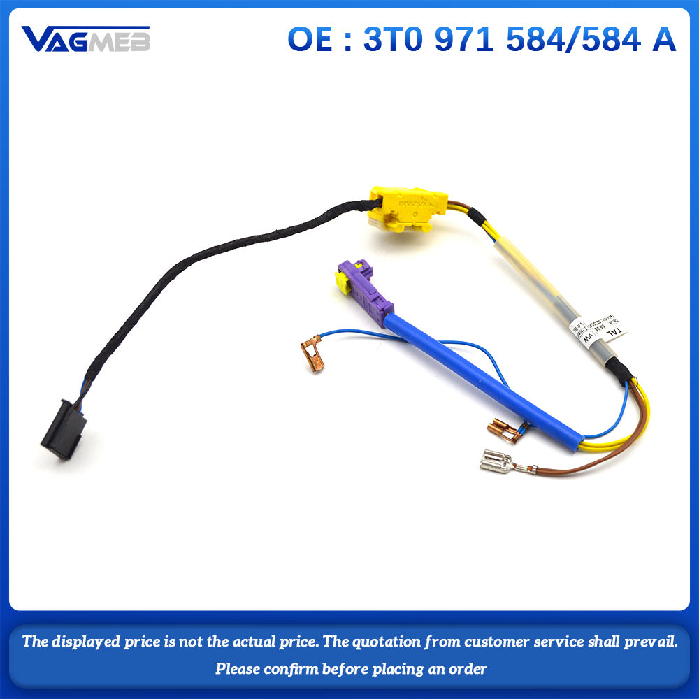 3T0 971 584 584 A Steering Wheel Multifunctional Wiring Harness Cable Plug For Skoda Octavia Superb Fabia Yeti