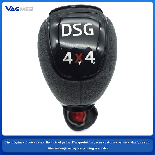 DSG Gear Shift Knob Leather Side Cover Interior Parts Accessories For Skoda Octavia Superb Fabia Yeti