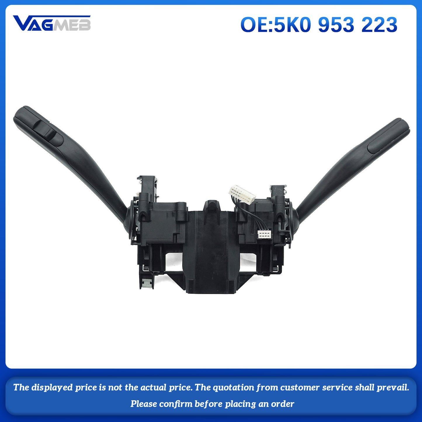 5K0 953 223 Combination Turn Signal Wiper Switch Steering Column Rod Multifunction 5K0953223 for Audi A1 Q3 Jetta Golf Superb