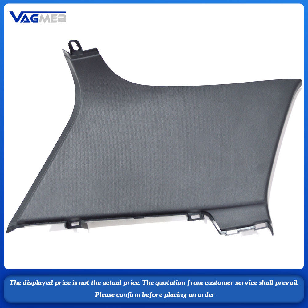 For VW Golf MK7 the B-pillar and C-pillar trim panels are black