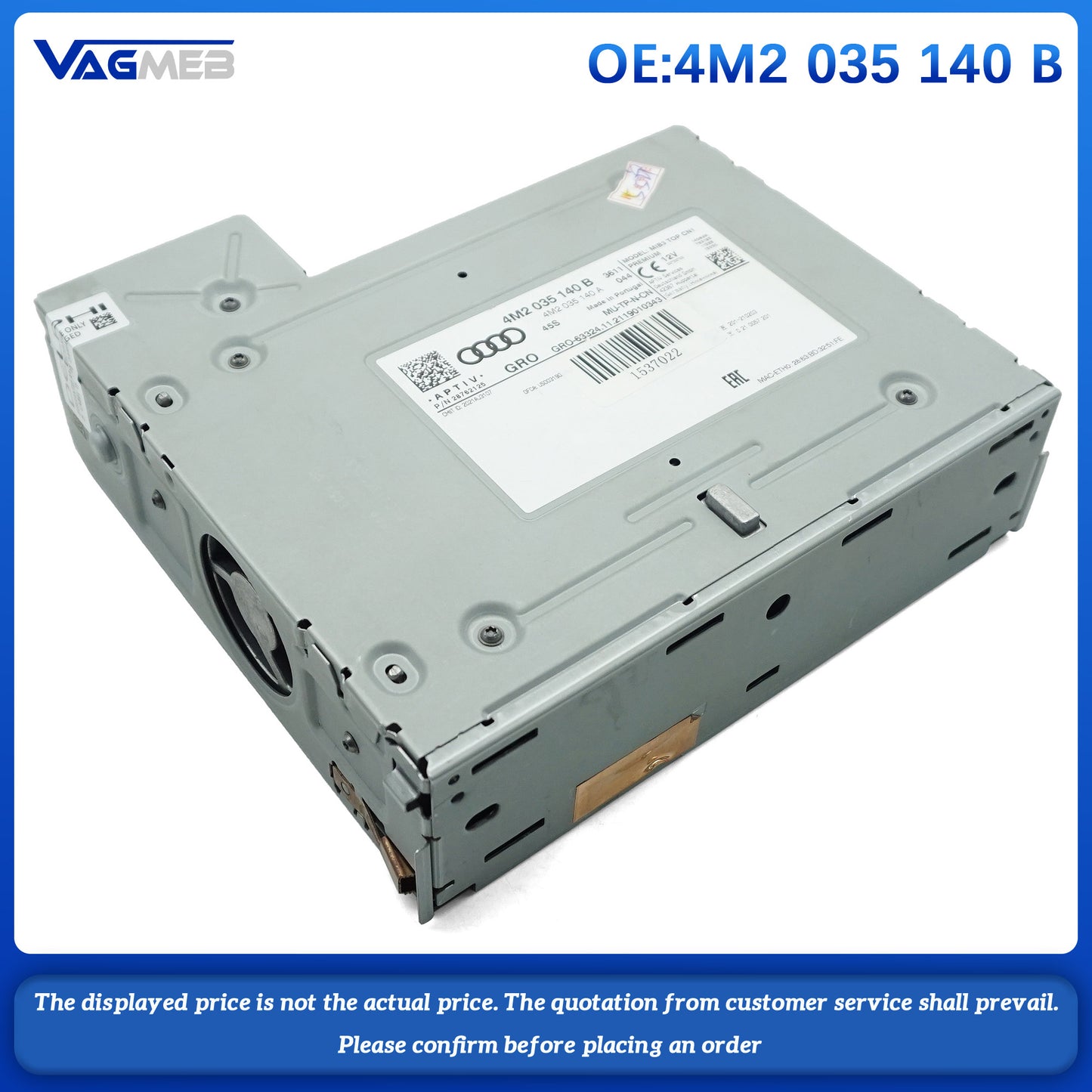 Auto Body Parts Car Engine Control Unit ECU Module For Audi Q7 Q8 A6 S6 A6L A7 A8 S8 RS7 Audi Q8 e-tron 4M2 035 140B