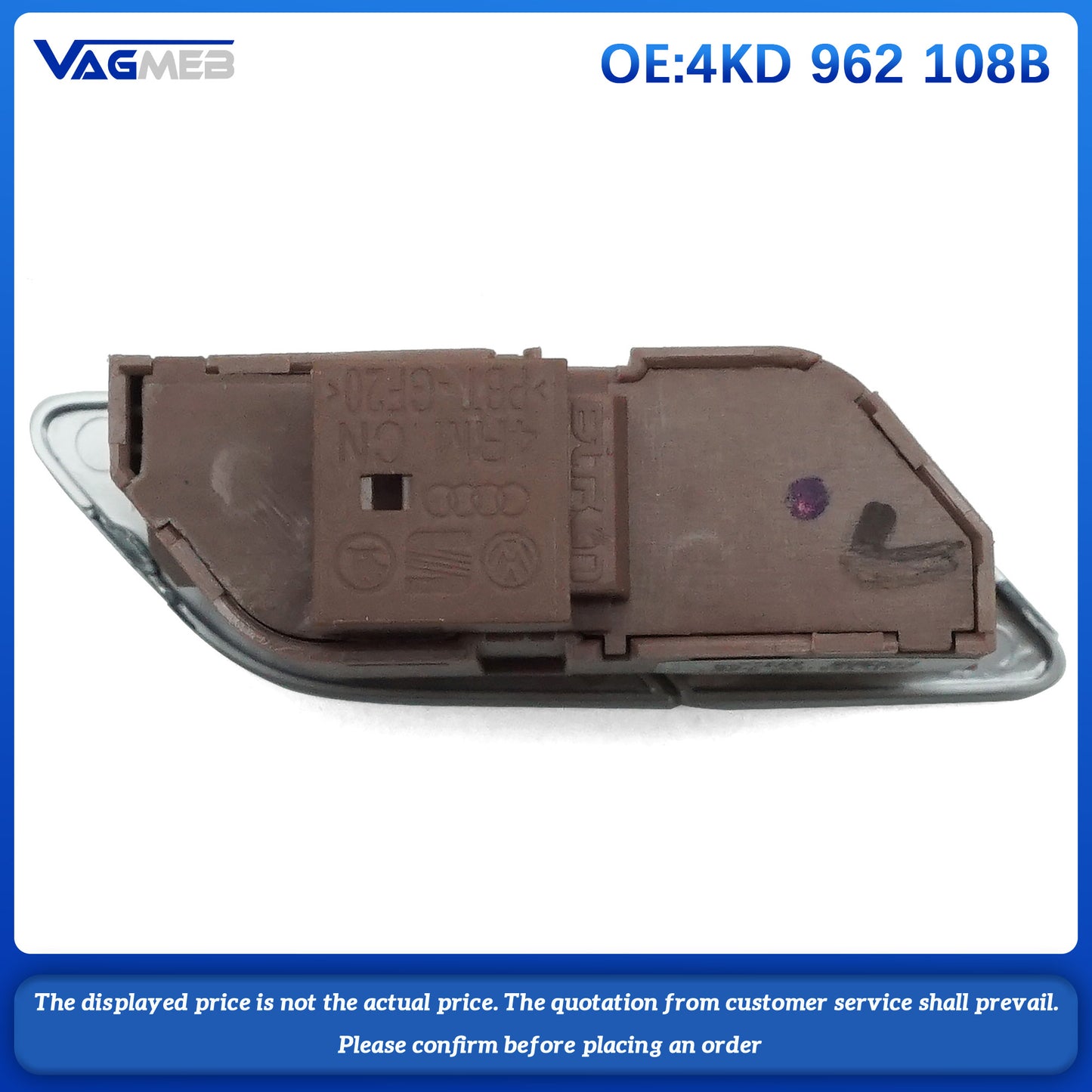 Replacement Switch Car Door Lock Switch For Audi A6C8 4KG 962 108 A 4KD 962 108B