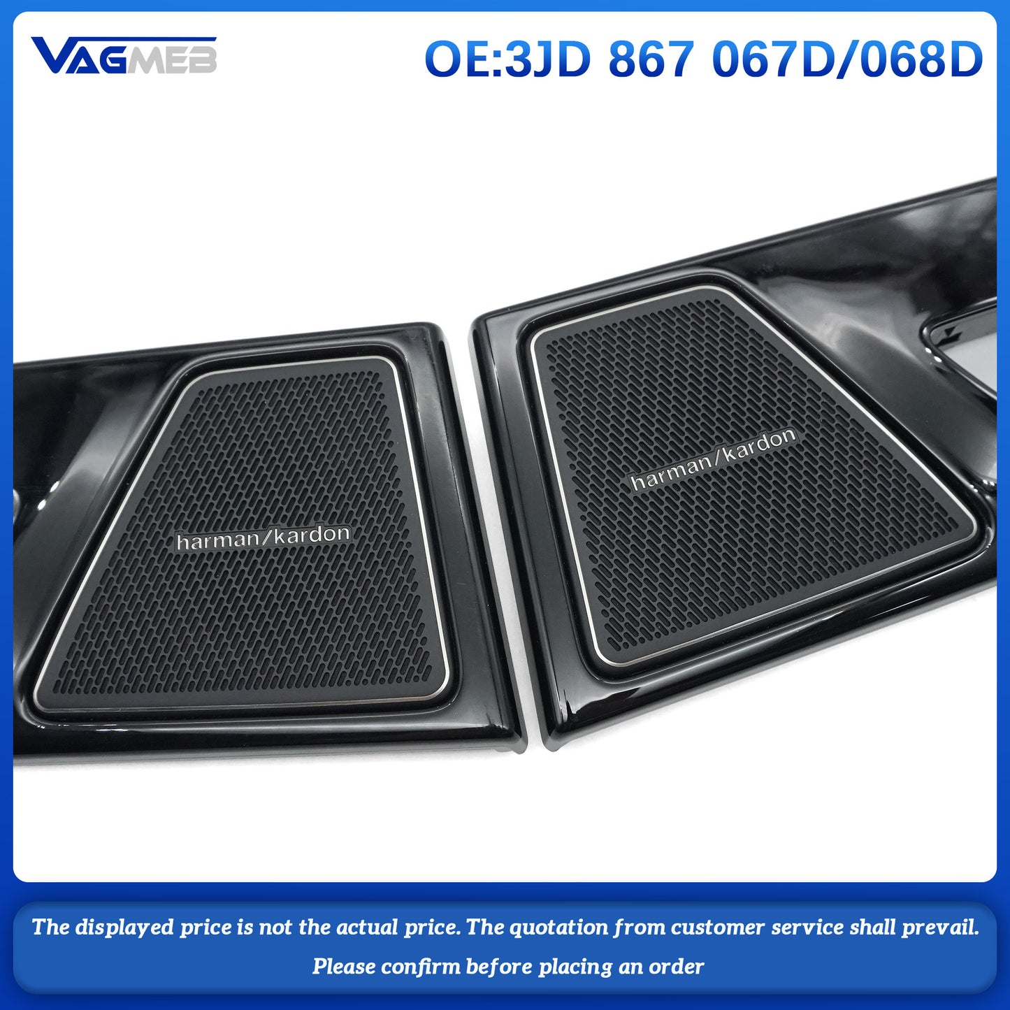 For VW Passat B9 Harman speaker cover 3JD 867 067D 068D