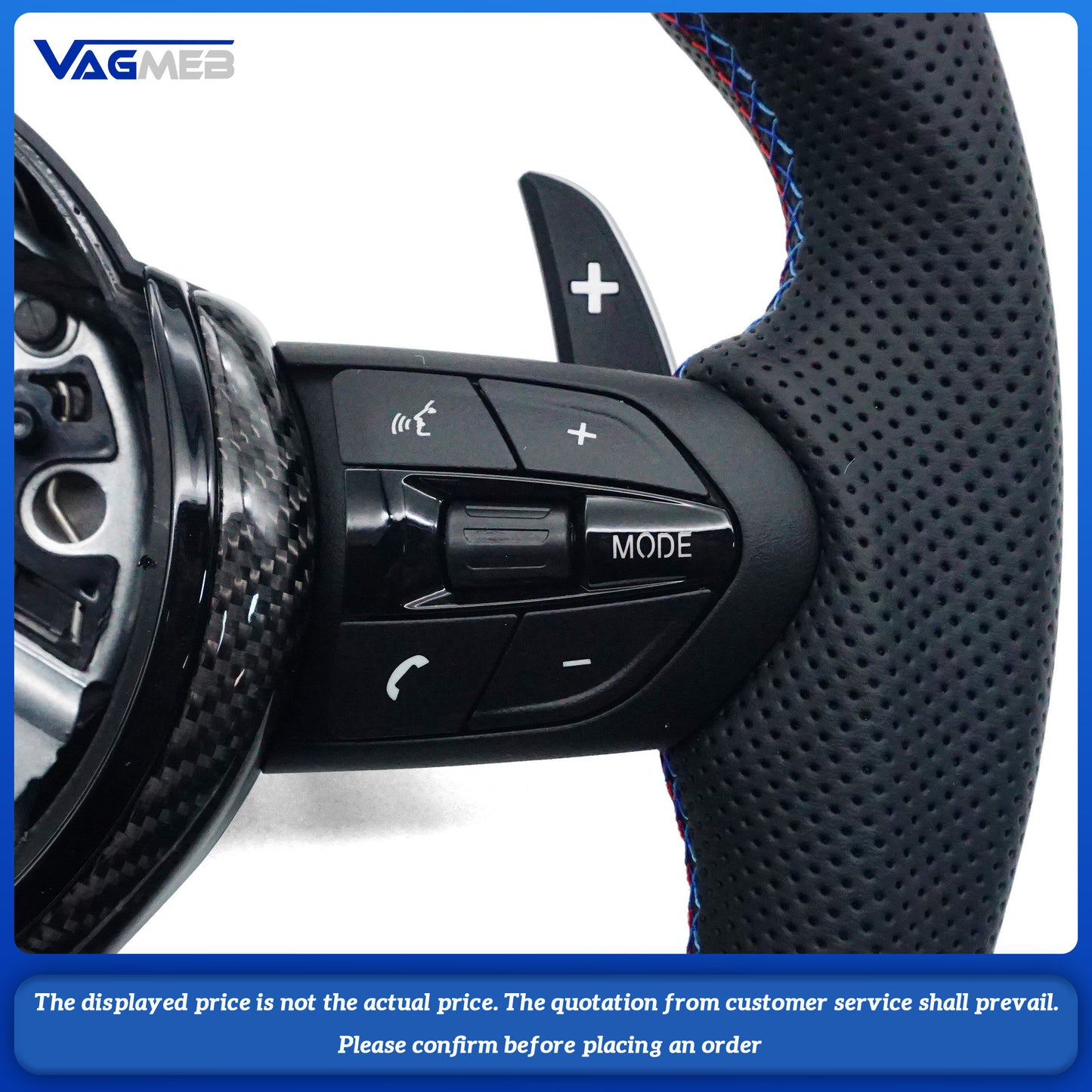 For Bmw 3 Series carbon fiber Steering Wheel