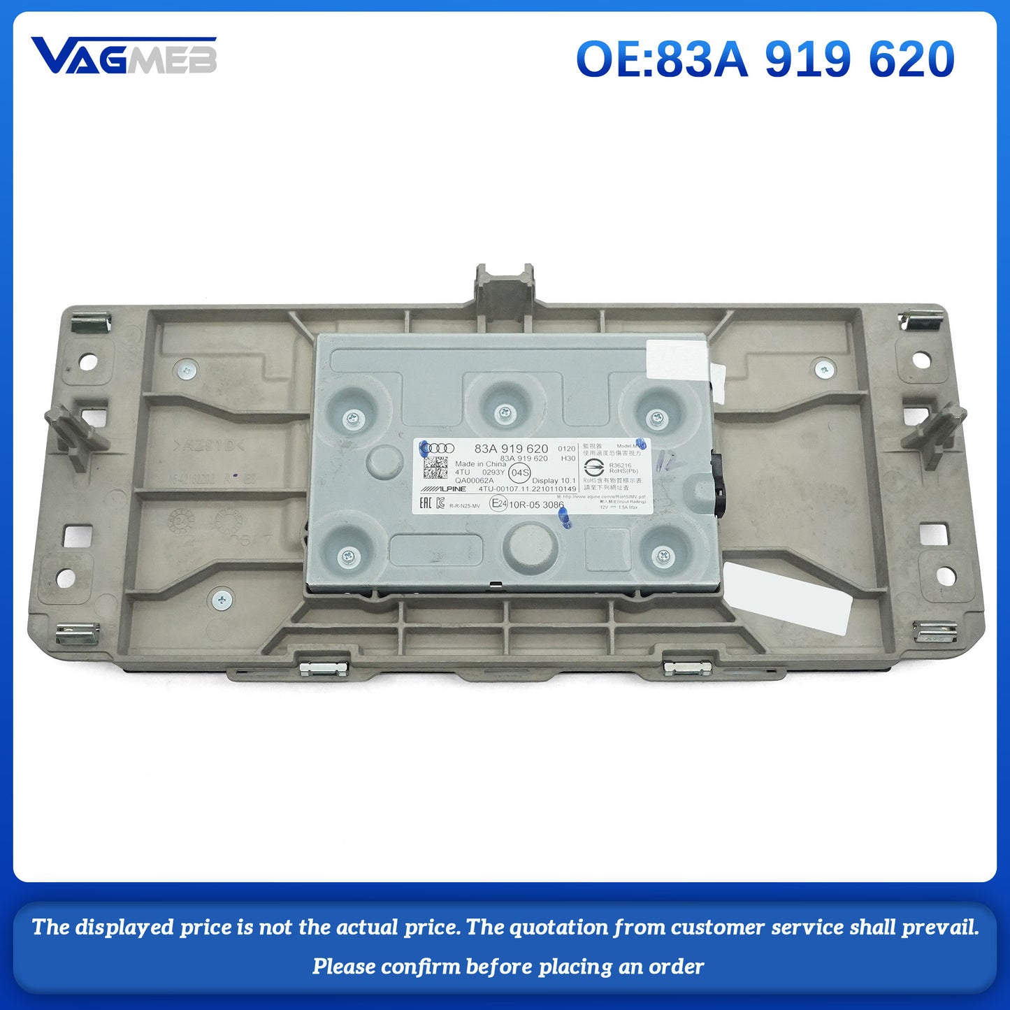 For Audi 2020 Q3 MH2p